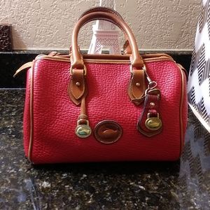 Vintage red Speedy Dooney and Bourke